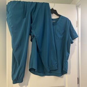 Easy Stretch Carribean Scrub Set XL Women’s